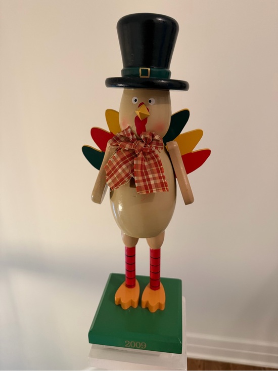 Other - Vintage Turkey Nutcracker 2009 Limited Edition Thanksgiving Fall
